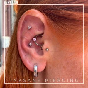 Daith hot sale piercing horseshoe